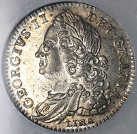 1746 NGC MS 64 George II 6 Pence Great Britain LIMA Mint State Coin (22080102C)