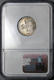 1746 NGC MS 64 George II 6 Pence Great Britain LIMA Mint State Coin (22080102C)