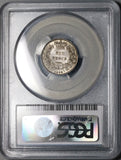 1842 PCGS MS 64 Victoria 6 Pence Great Britain Silver Rare Sterling Coin (21092301D)