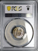 1911 PCGS MS 64 George V 6 Pence Great Britain Sterling Silver Coin (22111901C)