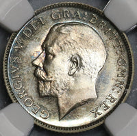1911 NGC PF 66 Great Britain 6 pence George V Proof Silver Coronation Coin (18082606C)