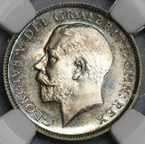 1911 NGC PF 66 Great Britain 6 pence George V Proof Silver Coronation Coin (18082606C)