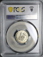 1912 PCGS MS 62 George V 6 Pence Great Britain Sterling Silver Coin (20120202C)