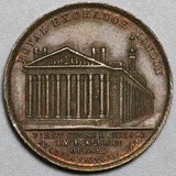1844 Victoria Prince Albert AU Great Britain Royal Exchange Medal Coin (23122502R)