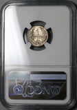 1924 NGC MS 66 Uruguay 1 Centesimo Radiant Sun Mint State Coin (22082101C)