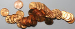 1946-D Lincoln Wheat Cent Roll RED BU Uncirculated Cents 50 Coins (23012901R)