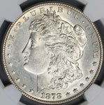 1878-S NGC UNC Details Morgan Silver Dollar Coin (19042103C)