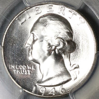 1946-S/S PCGS MS 64+ RPM FS-501 Washington Quarter Dollar Silver Coin (19100604C)