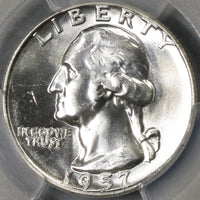 1957-D PCGS MS 63 Misplaced Mint Mark FS-501 Washington Silver Quarter Coin (19061302C)