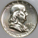 1957 NGC PF 67 Franklin Half Dollar Proof Old Fatty Holder OFH Coin (22101103C)
