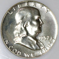 1957 NGC PF 67 Franklin Half Dollar Proof Old Fatty Holder OFH Coin (22101103C)
