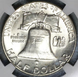 1961-D NGC MS 64 Franklin Half Dollar BU 90% Silver United States Coin (20012701C)
