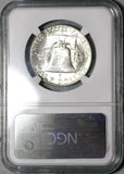 1961-D NGC MS 64 Franklin Half Dollar BU 90% Silver United States Coin (20012702C)