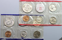 1959 US P & D Mint Set United States 90% Silver Coins with Envelope (20051604R)