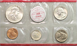 1959 US P & D Mint Set United States 90% Silver Coins with Envelope (20051604R)