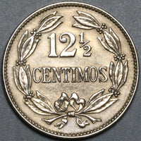 1929 Venezuela 12 1/2 Centimos AU Horse Coin (22070904R)