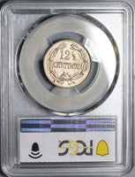 1936 PCGS MS 64 Venezuela 12 1/2 Centimos Horse Mint State Coin (22051103D)