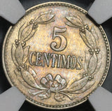 1921 NGC AU 55 Venezuela 5 Centimos Horse Coin (21062102C)