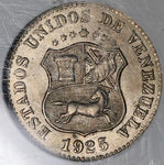 1925 NGC MS 64 Venezuela 5 Centimos Horse Mint State Coin (21081901D)