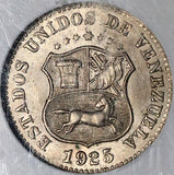 1925 NGC MS 64 Venezuela 5 Centimos Horse Mint State Coin (21081901D)