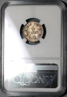 1927 NGC MS 64 Venezuela 5 Centimos Horse Mint State Coin (20121801C)