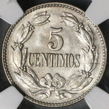 1938 NGC MS 63 Venezuela 5 Centimos Horse Coin (18082502C)